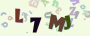 This is a captcha-picture. It is used to prevent mass-access by robots. (see: www.captcha.net)